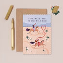 Wild Ride Love Card