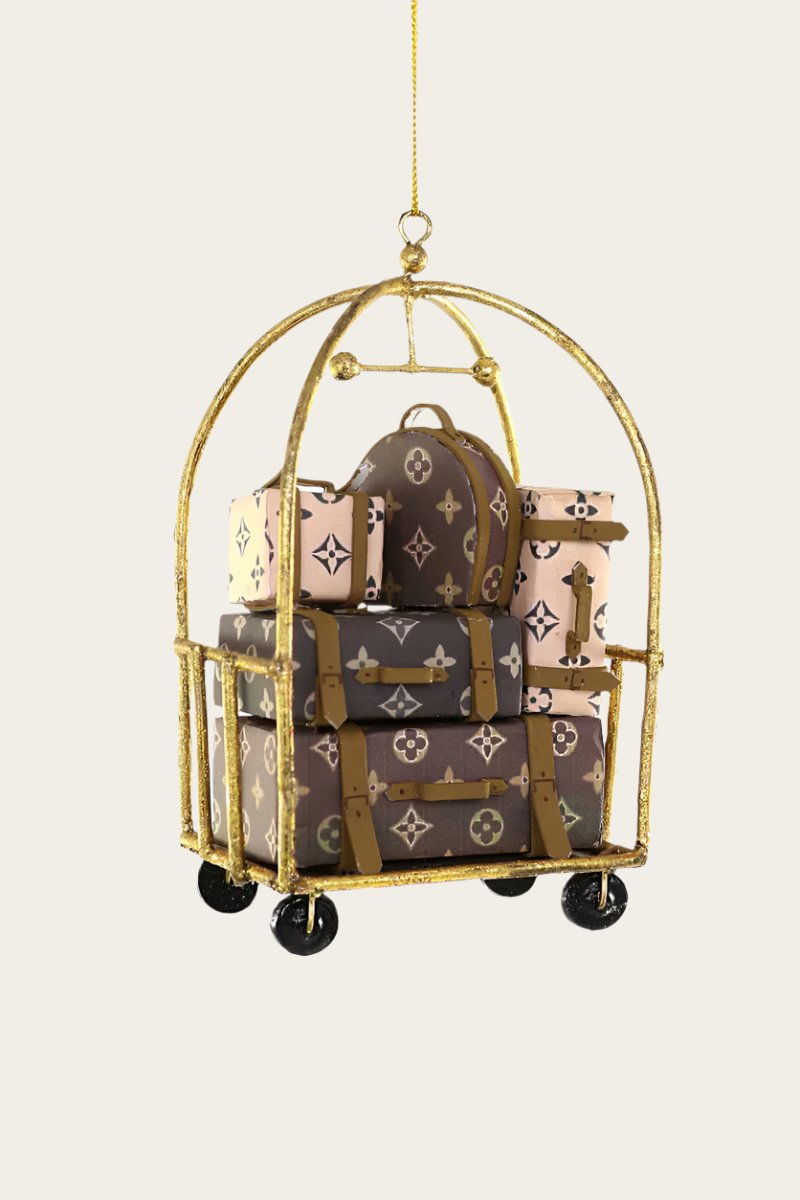 Luxury Hotel Luggage Ornament