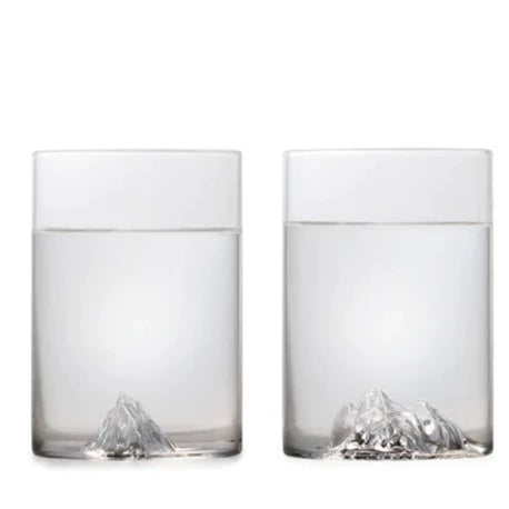 Mt. Edith and Mt. Rundle Glassware Set