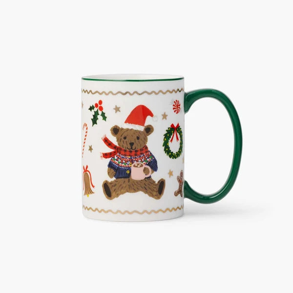 Beary Christmas Holiday Porcelain Mug
