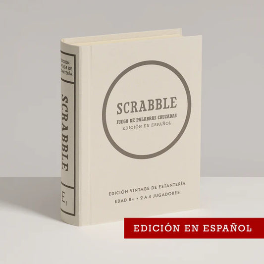 WS Game Company Scrabble Vintage Bookshelf Edition