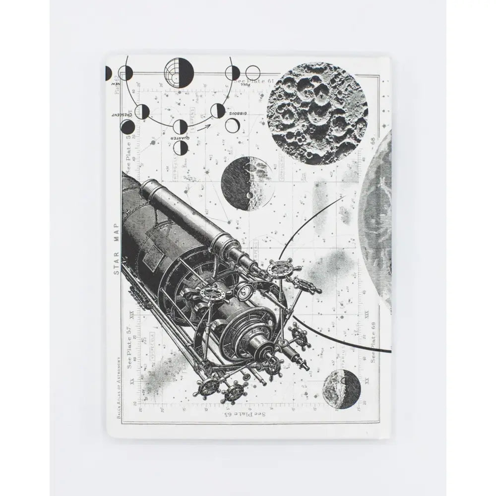 Moon Landing Hardcover Notebook | Blank