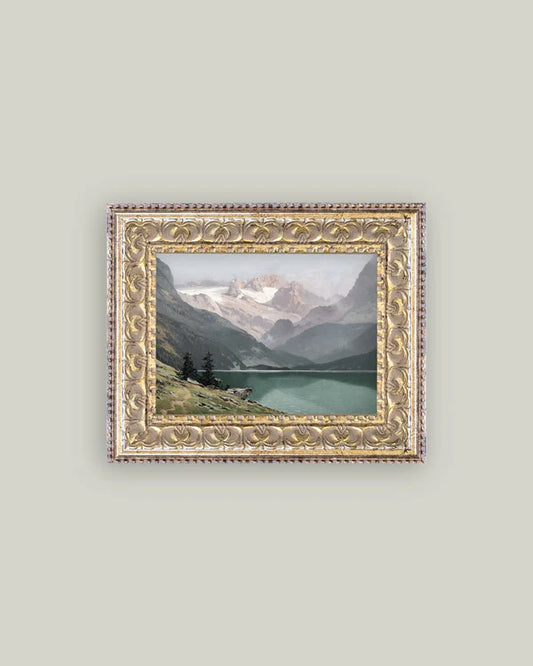 Mountain Lake View | Framed Picture