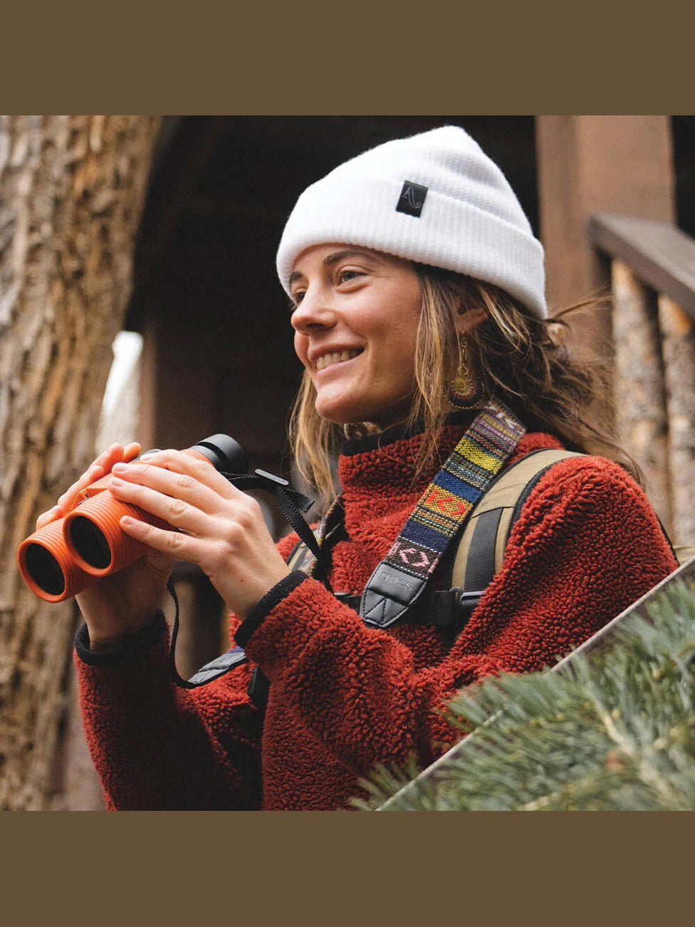 Woven Tapestry Binocular Strap