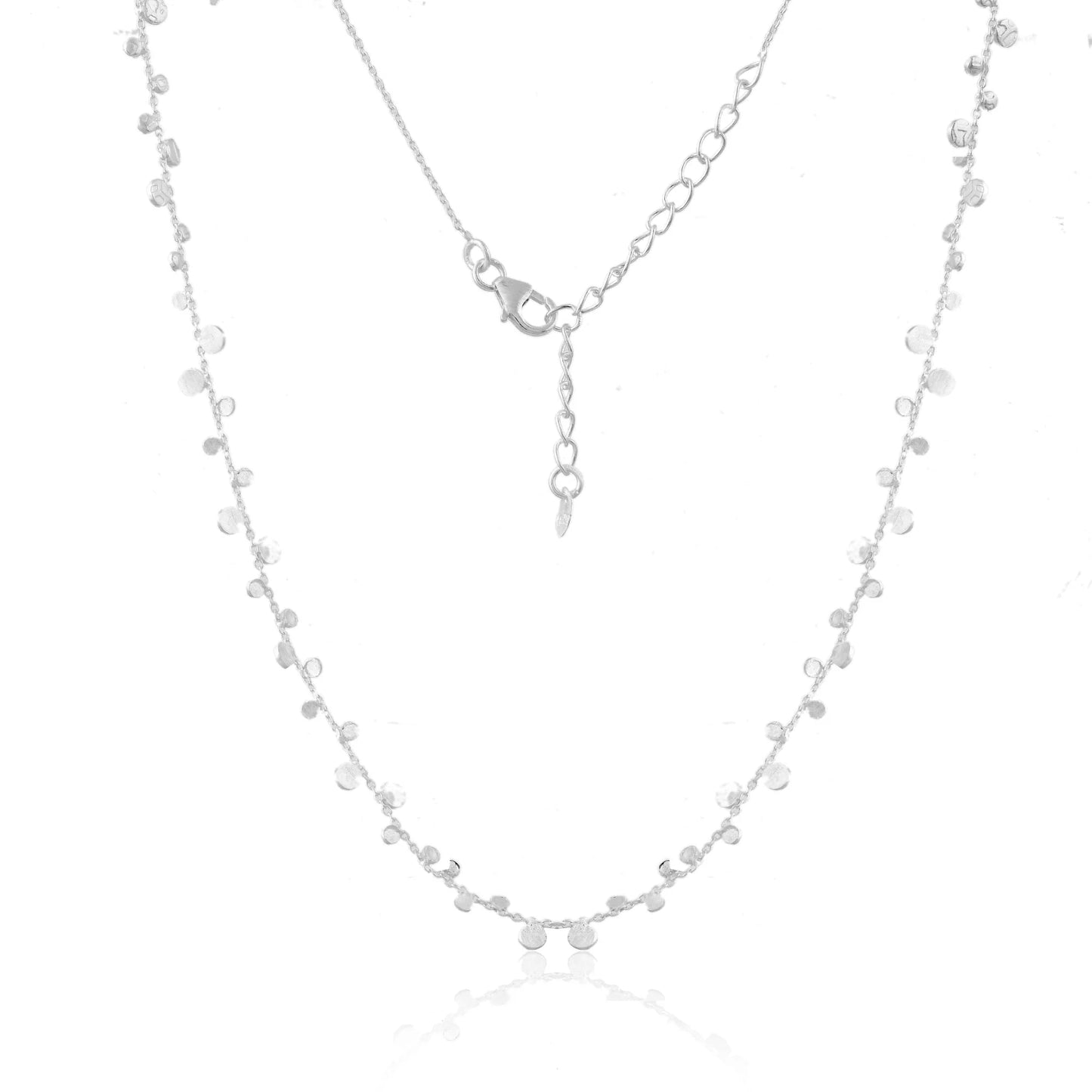 Silver Dot Necklace