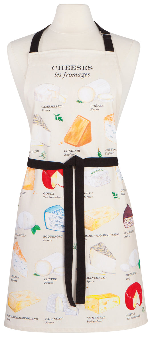 Les Fromages Fine Print Apron