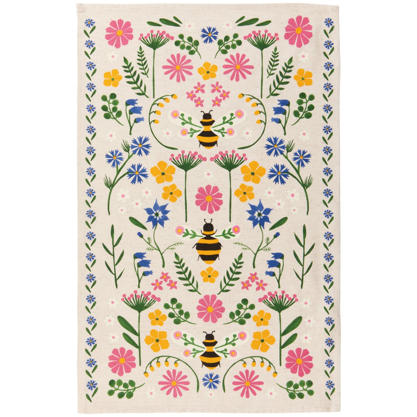 Bee Garden Dishtowel