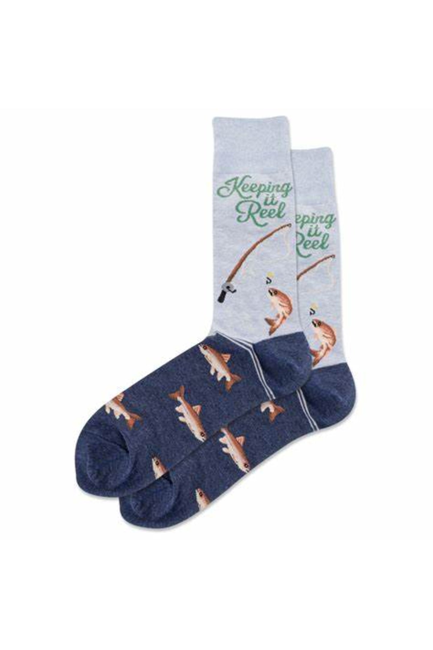 HOTSOX Men's "Keeping it Reel" Crew Sock