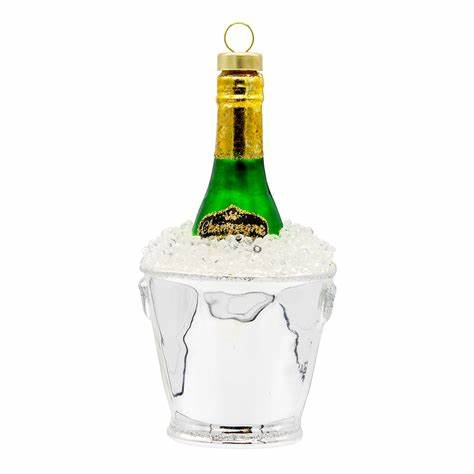 Champagne Bucket Ornament