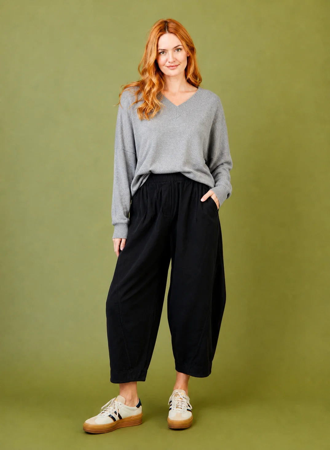 Olla Carrot Shape Baby Cord Pants