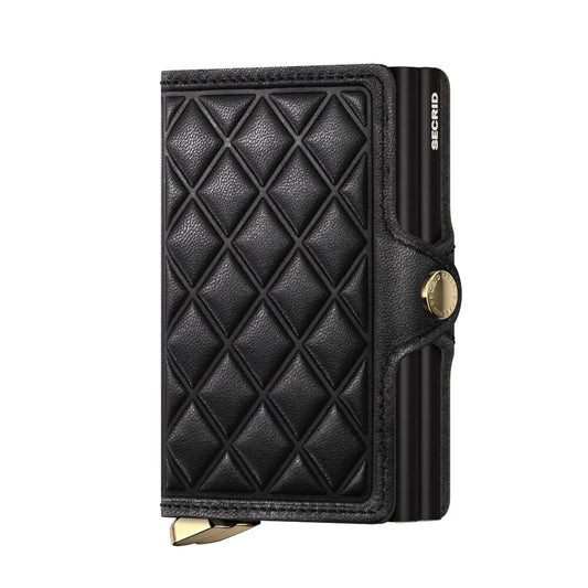 Premium Twinwallet | Emboss Diamond Black