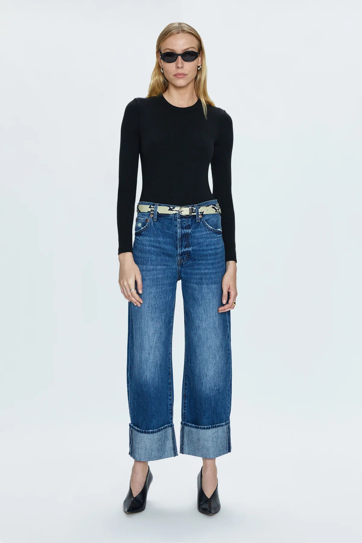 Ryder High Rise Cuffed Jeans | Fulton