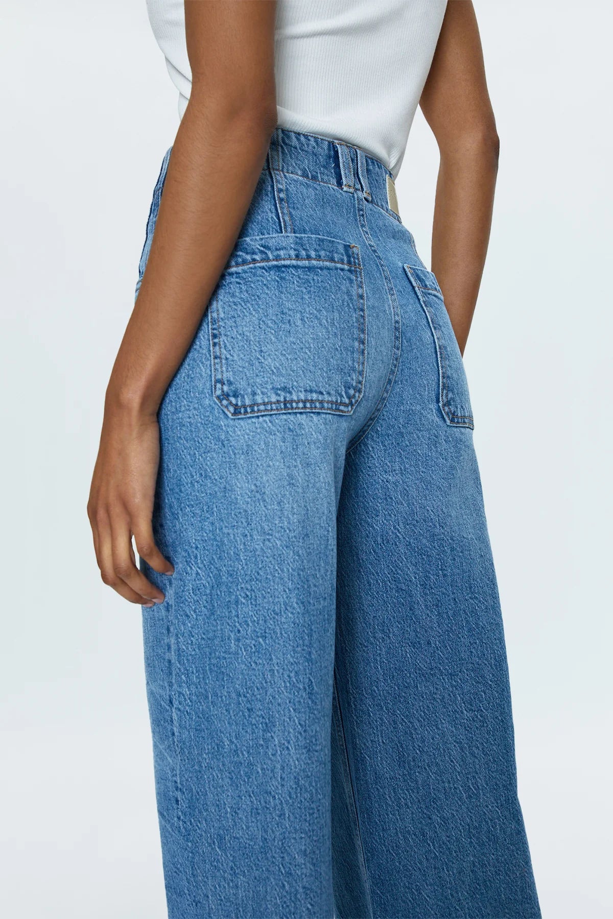 Lana High Rise Ultra Wide Leg Jeans | Gallery