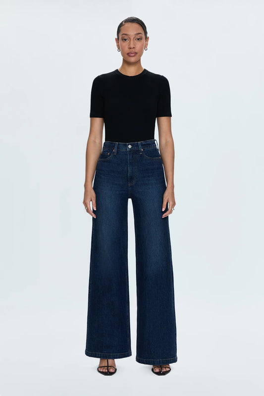 LANA High Rise Ultra Wide Leg Jeans | Elevation