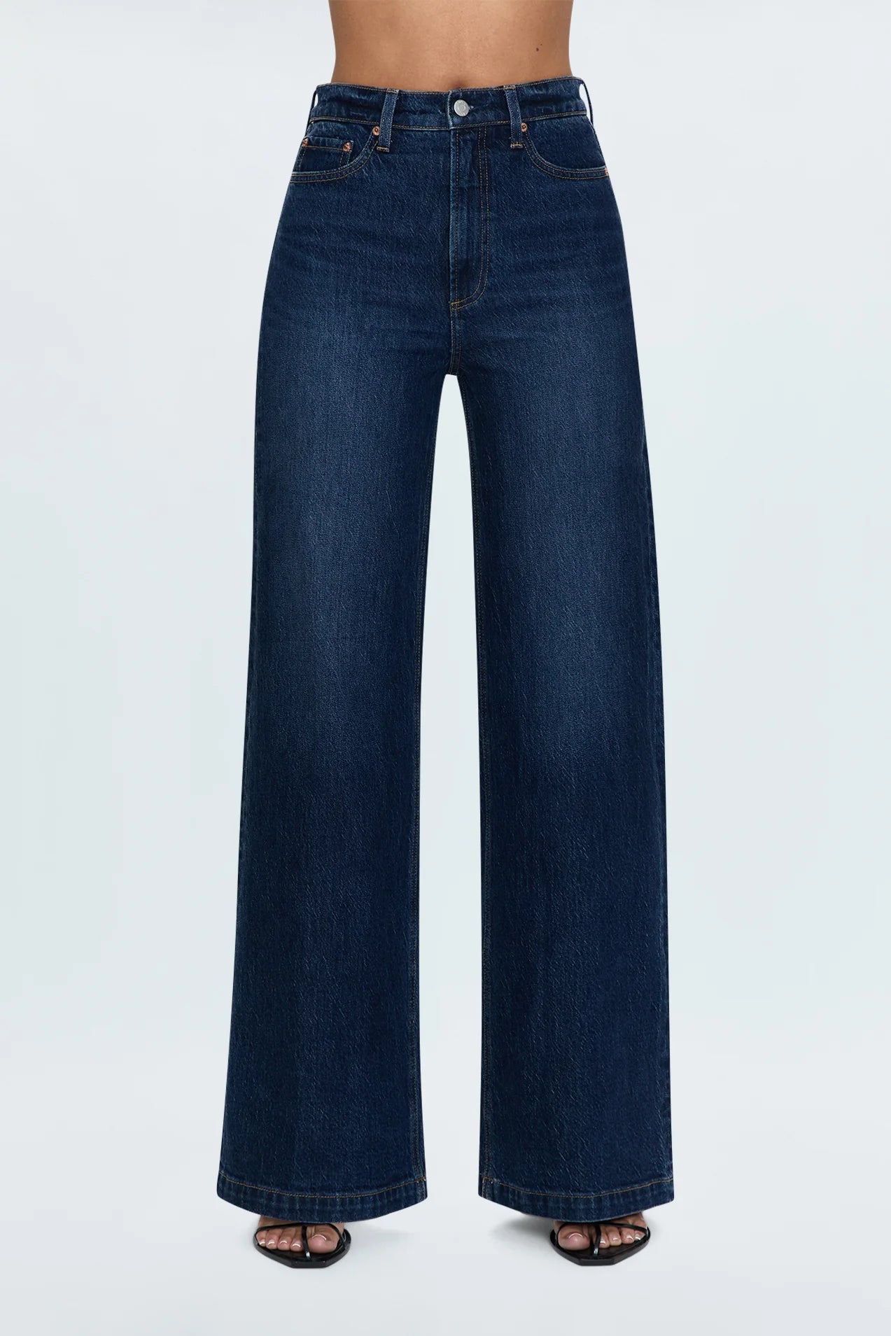 LANA High Rise Ultra Wide Leg Jeans | Elevation