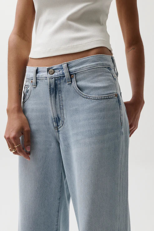 Jadyn Mid Rise Palazzo Jean | Chateau