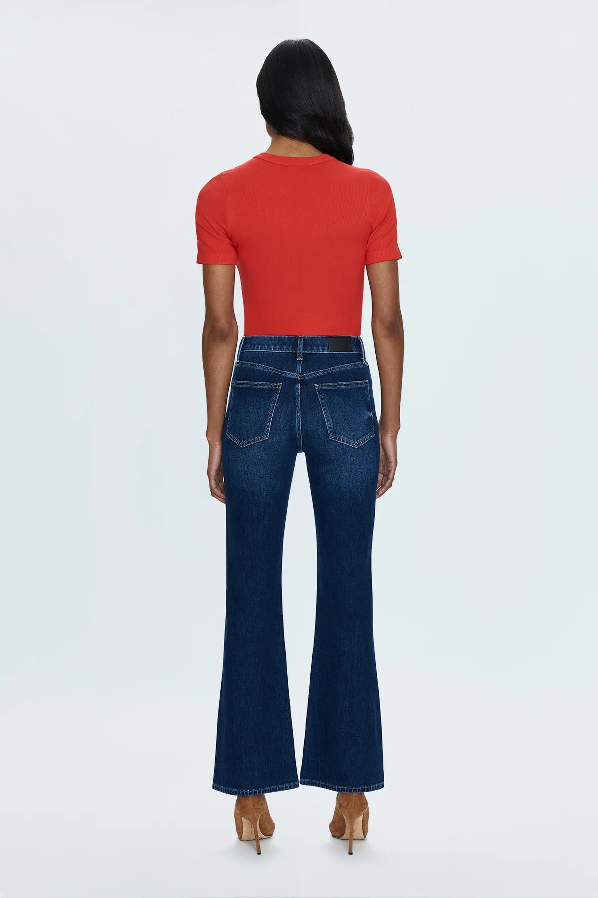 Haven High Rise Boot Cut Jeans | Greenwich