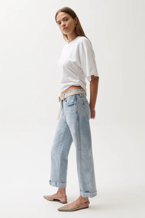 Kacey Mid Rise Cuffed Boyfriend | Berkeley