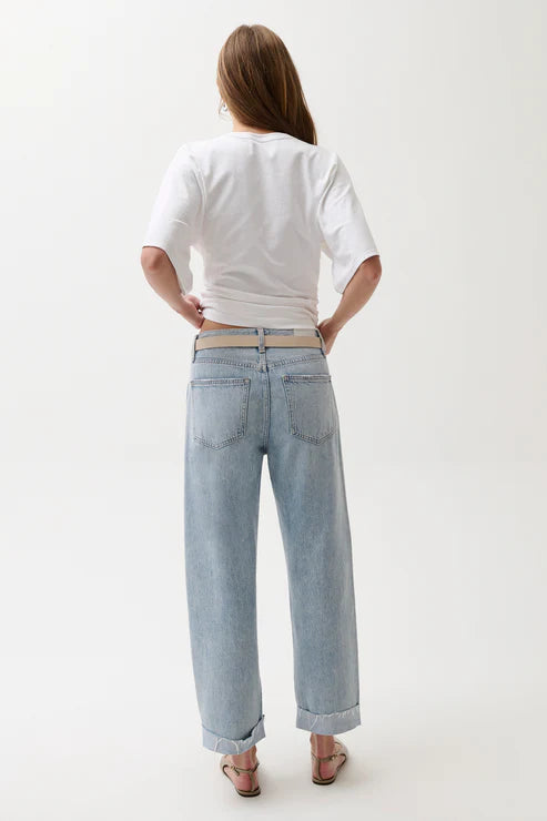 Kacey Mid Rise Cuffed Boyfriend | Berkeley