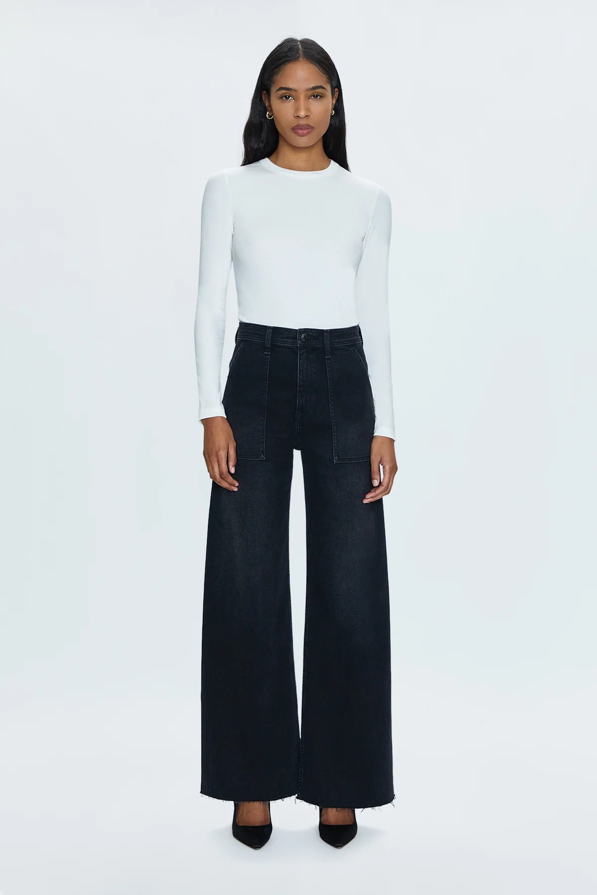 Penny High Rise Wide Leg Jeans | Collins