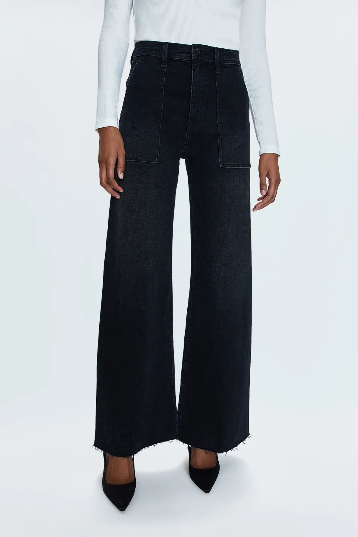 Penny High Rise Wide Leg Jeans | Collins