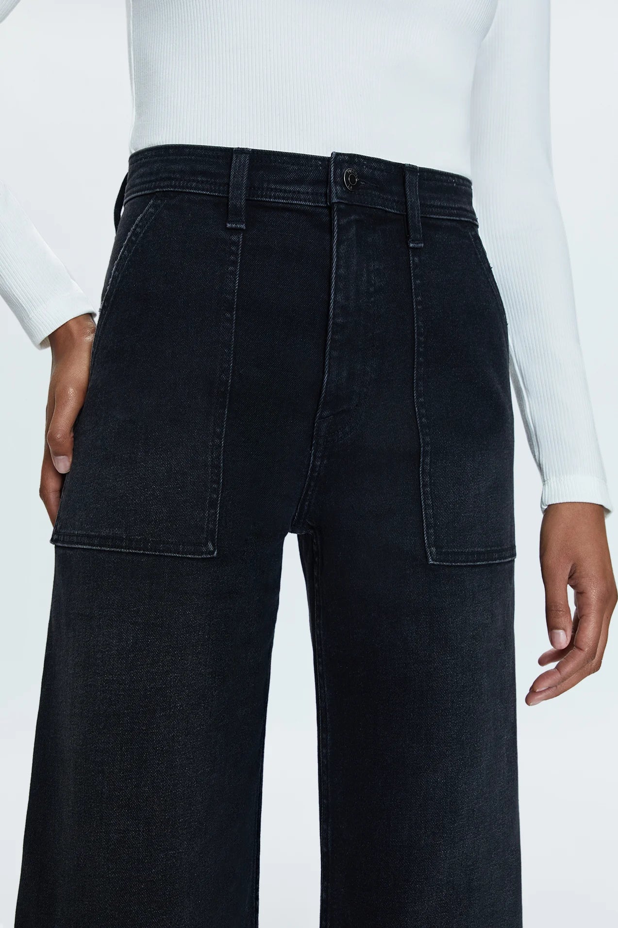 Penny High Rise Wide Leg Jeans | Collins