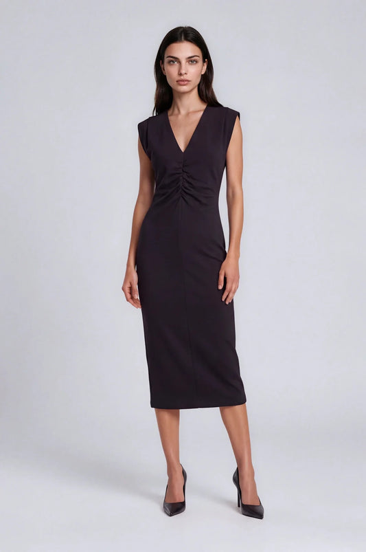 Scuba Sleeveless Dress