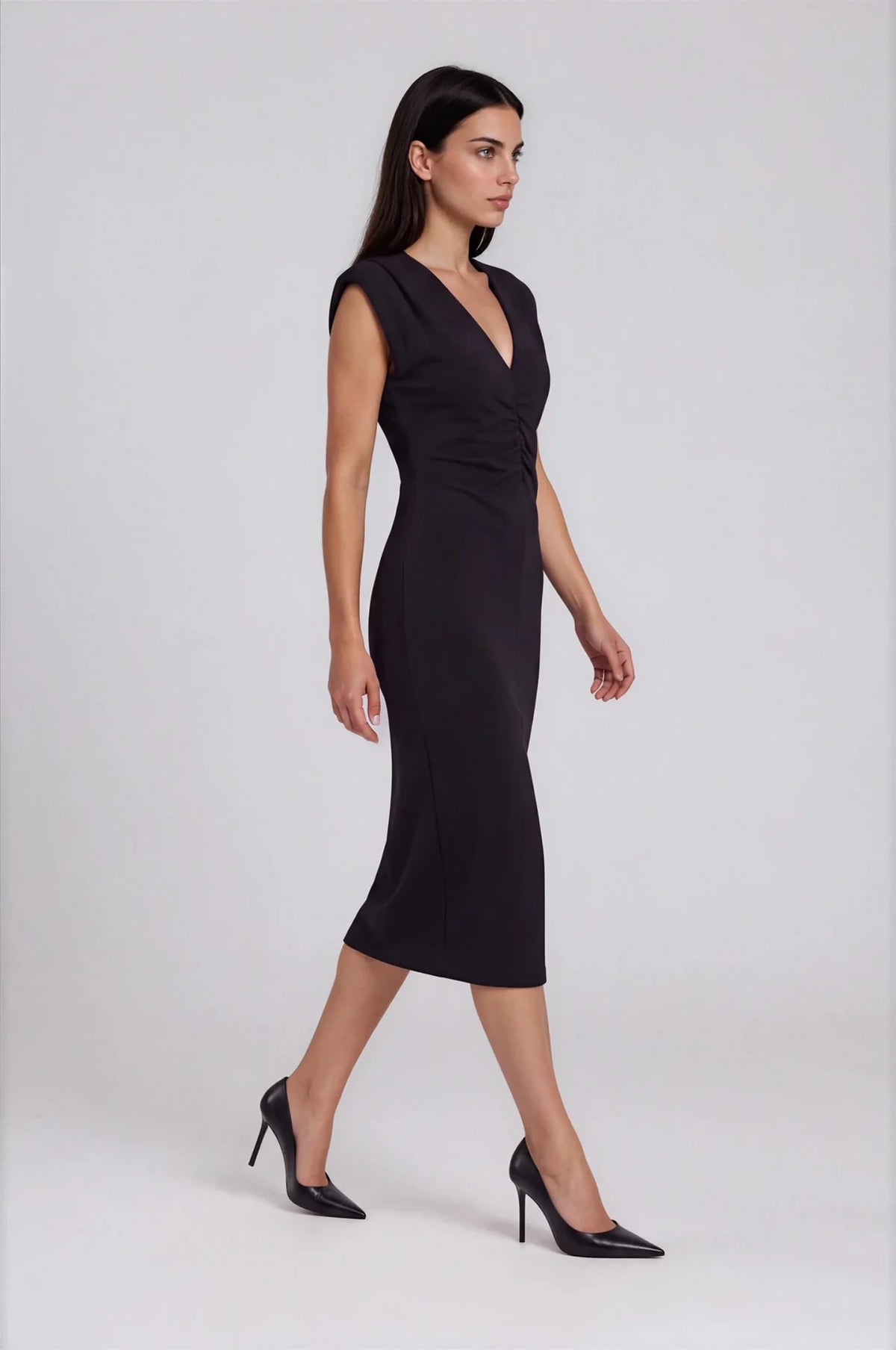 Scuba Sleeveless Dress