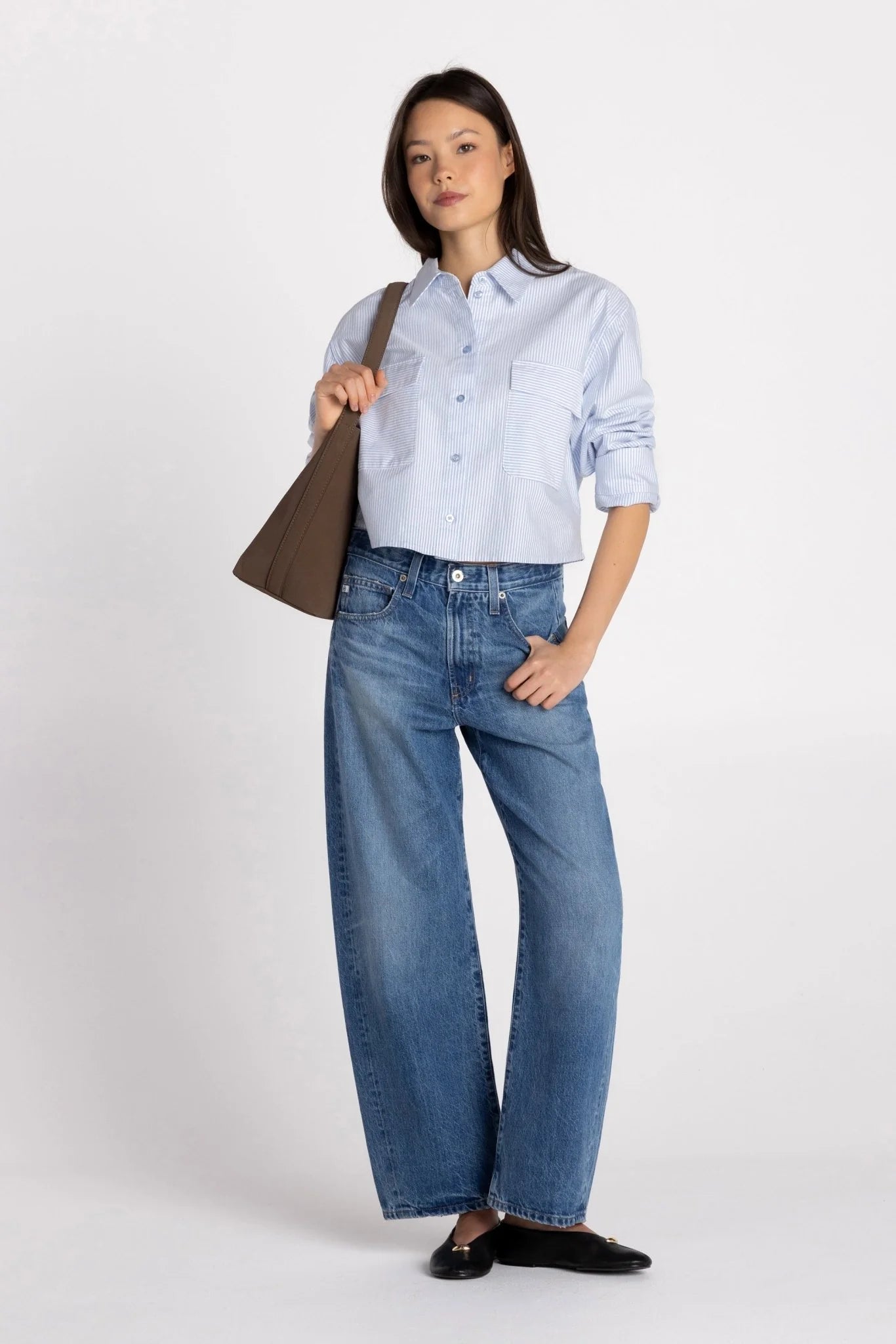 The Modern Cropped Shirt