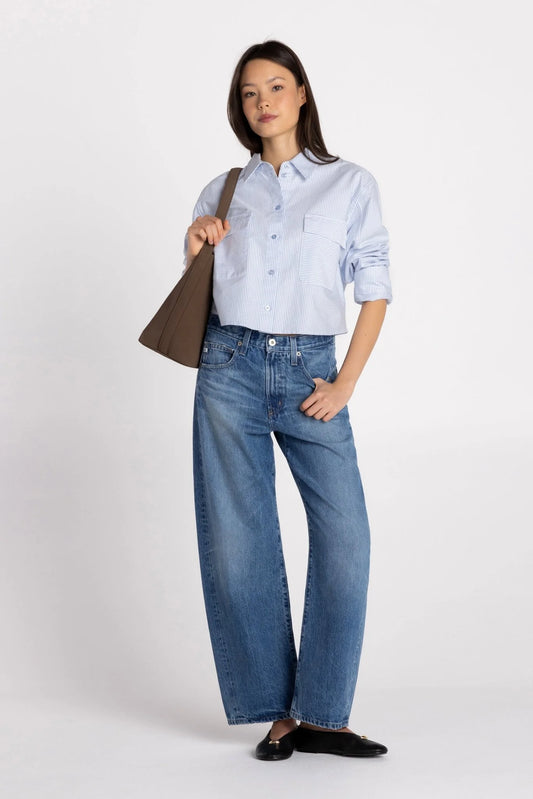 The Modern Cropped Shirt