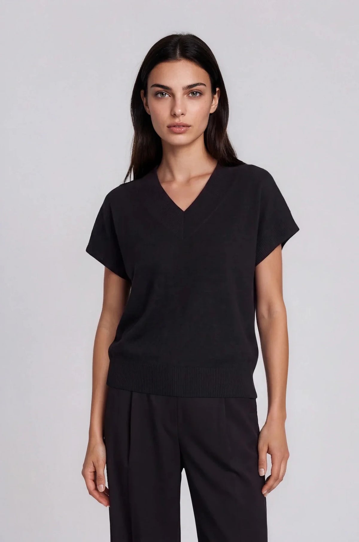 Lux Knit Oversize Vest