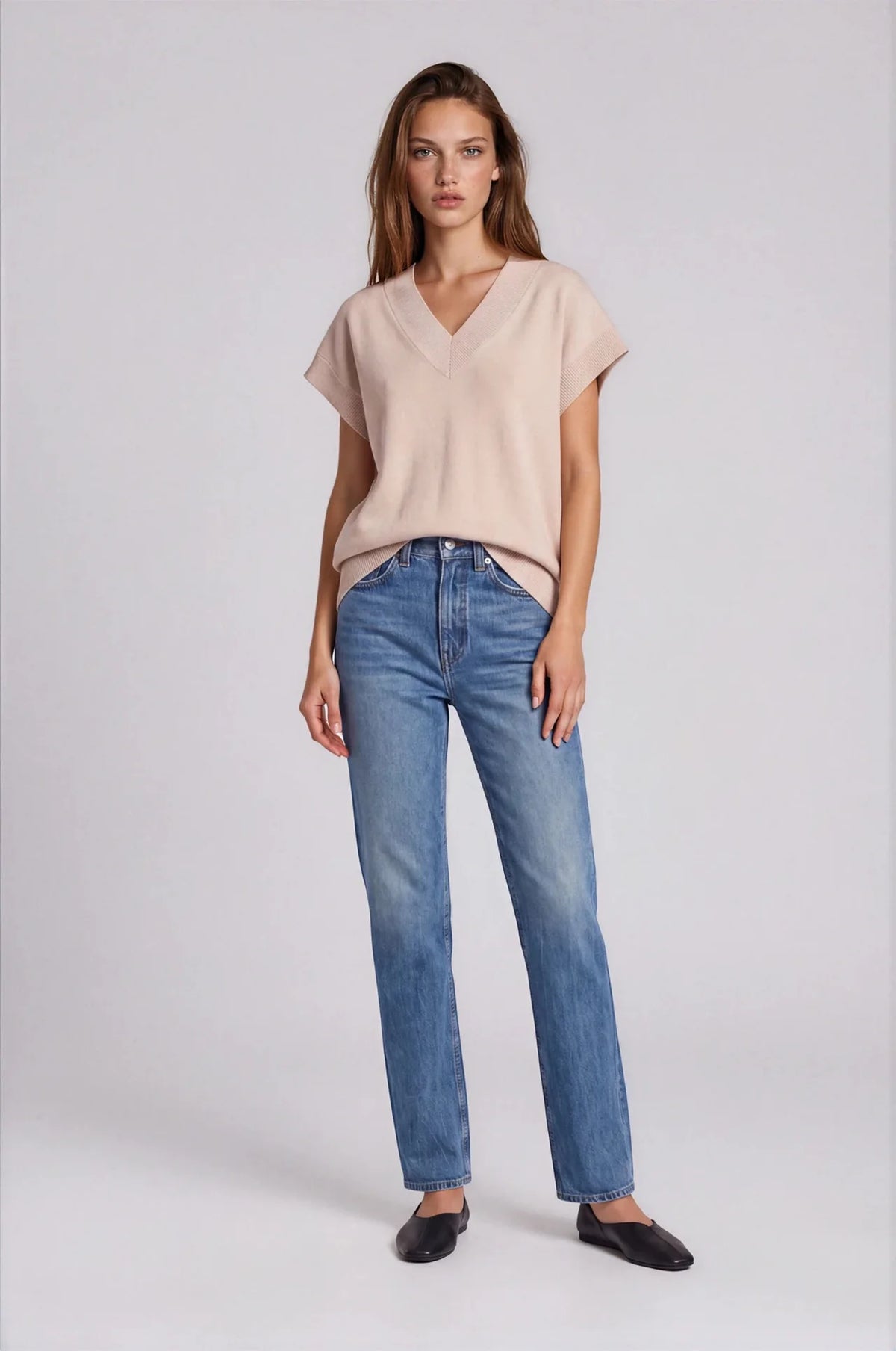 Lux Knit Oversize Vest