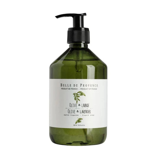 Belle de Provence 500ml liquid soap - Olive & Lavender