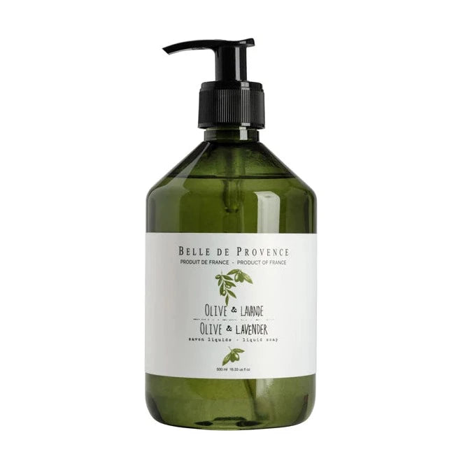 Belle de Provence 500mL Liquid Soap - Olive & Lavender