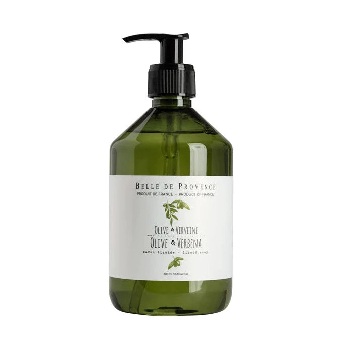 Belle de Provence 500mL Liquid Soap - Olive & Verbena