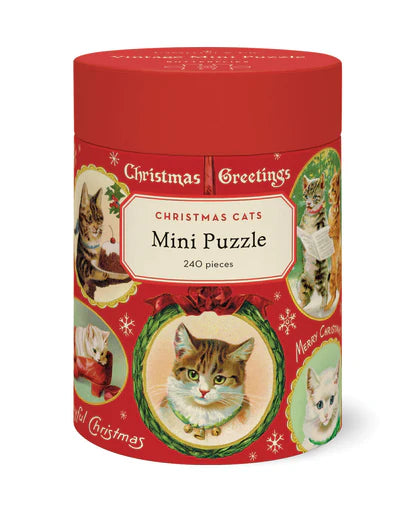 Mini Puzzle | Christmas Cats