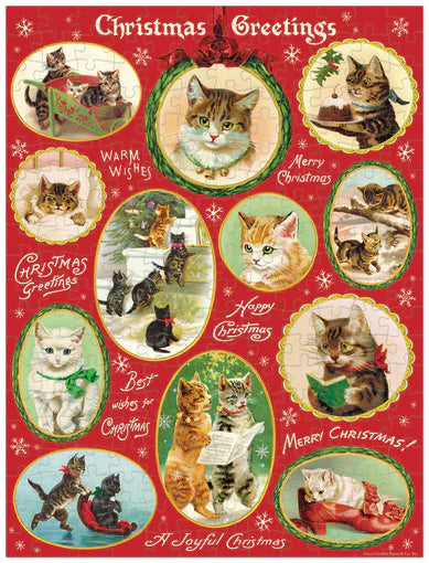 Mini Puzzle | Christmas Cats