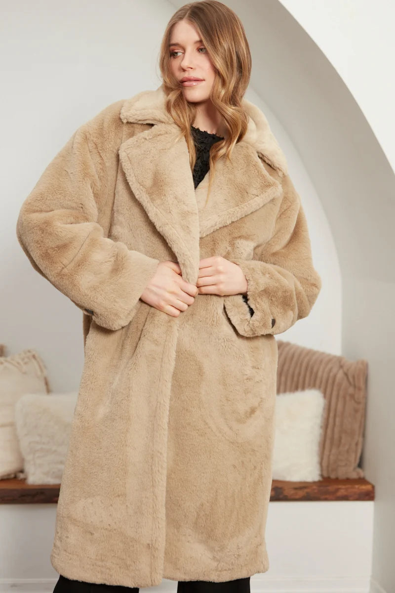 Polly Faux Fur Coat