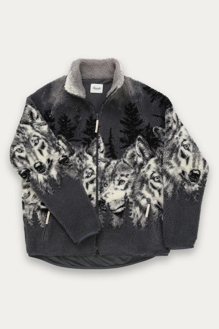 Printed Sherpa Fleece