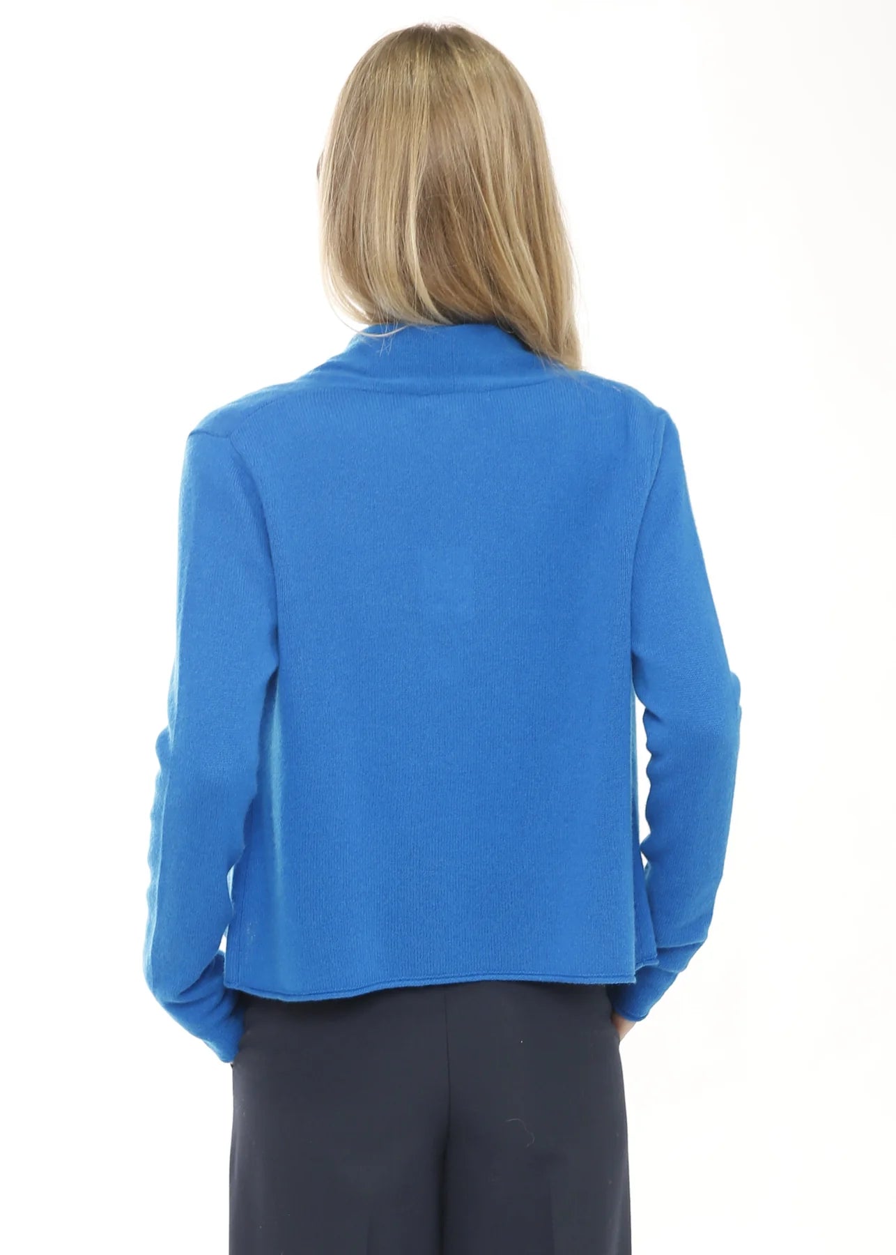 Cashmere Long Sleeve Open Cardigan