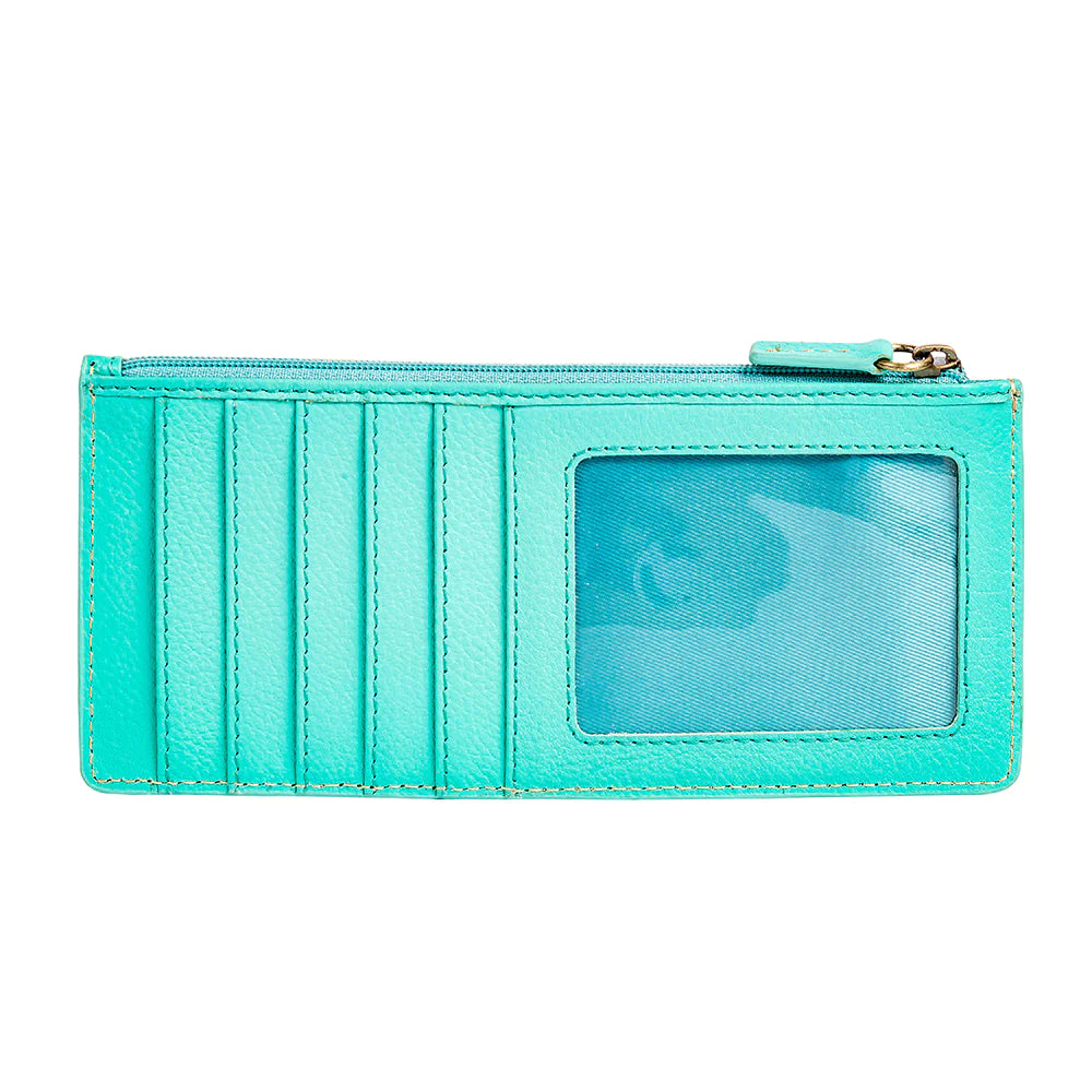 Foothill Creek Long Credit Card Holder | Turquoise