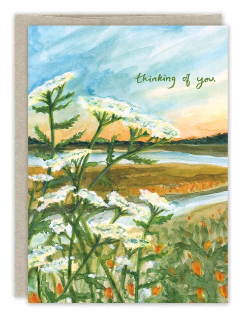 Yarrow Thinking Of You Card