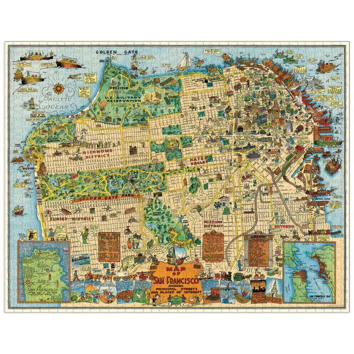 San Francisco 1000 Piece Puzzle