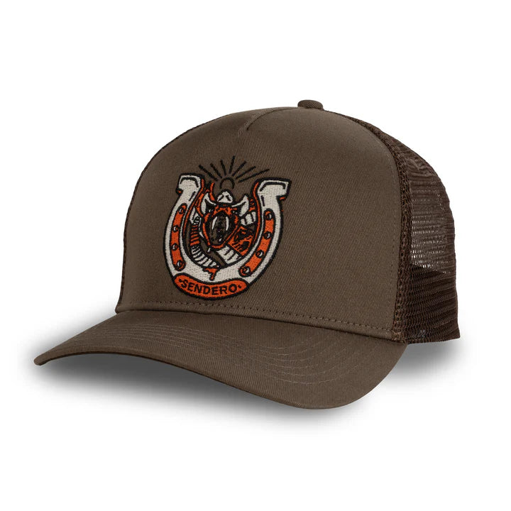 Snake Luck Hat-Brown