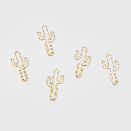 Cactus Shaped Paper Clips