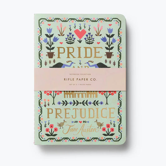 Assorted Set of 3 Jane Austen Notebooks