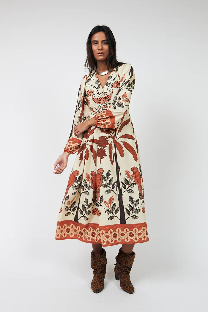 SaraiLL Maxi Dress | Creme