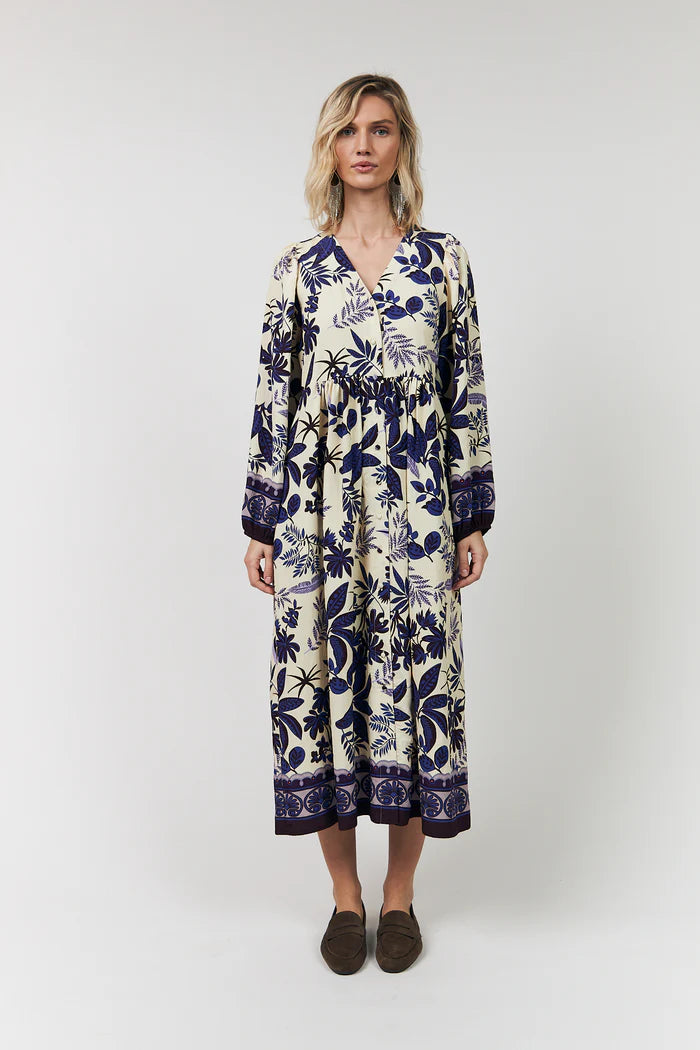 SaraiLL Maxi Dress | Flower Print