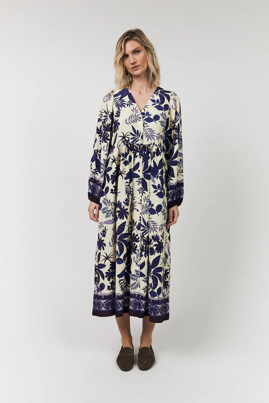 SaraiLL Maxi Dress | Flower Print