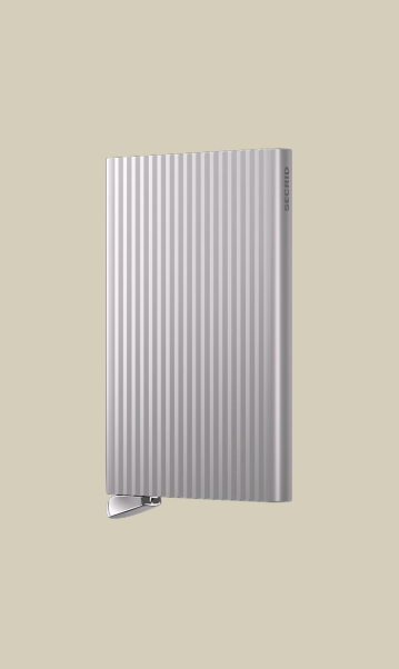 Premium+ Fluted Card Protector | Silver